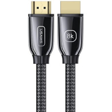 USAMS Kabel HDMI - HDMI 2.1 U67 3m 8K czarny|black Ultra HD SJ498HD01 (US-SJ498)