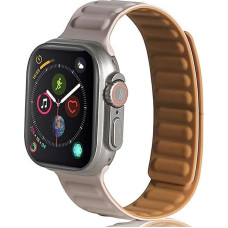 Beline pasek Apple Watch Magnetic 42|44|45|49mm khaki