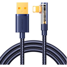 Angle Cable to USB-A | Lightning | 1.2m Joyroom S-UL012A6 (blue)