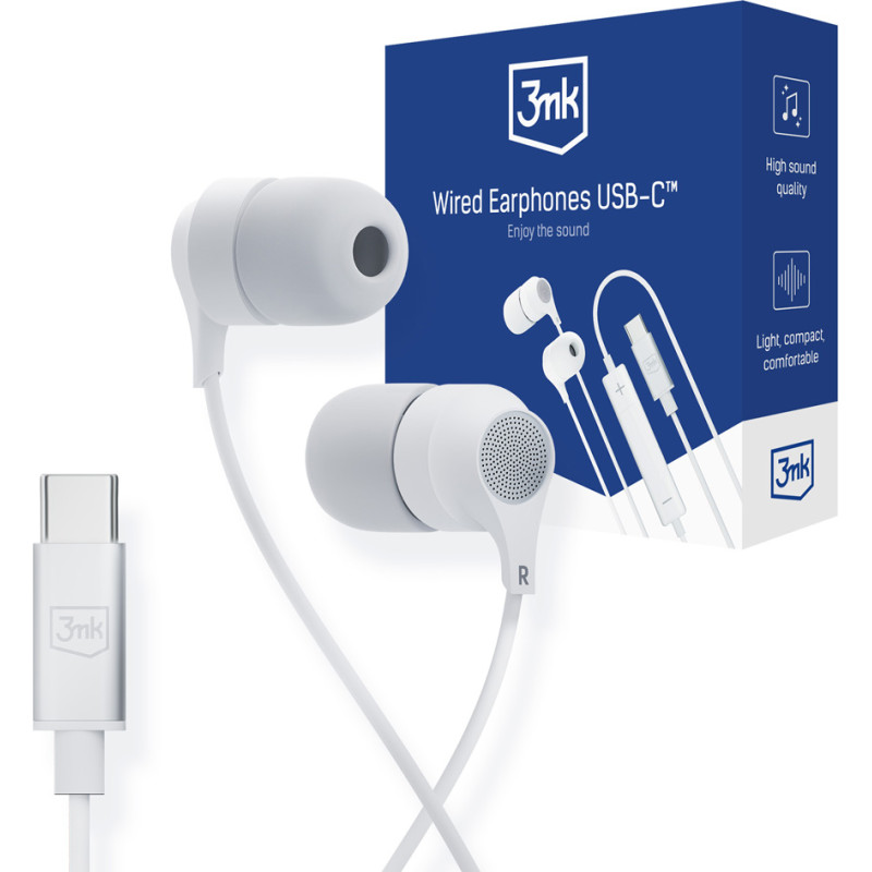 3Mk Protection Accessories - 3mk Wired Earphones USB-C