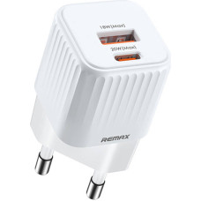 Wall charger Remax, RP-U2, USB, USB-C, 20W (white)