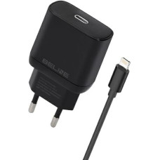 Beline Ładowarka sieciowa 30W GaN USB-C + kabel lightning, czarna