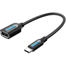 Vention Adapter USB-C 2.0 M to F USB-A OTG Vention CCSBB 0.15m (Black)