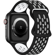 Beline pasek Apple Watch New Sport Silicone 42|44|45|49mm czarno-biały black|white box