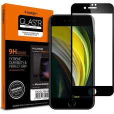 TEMPERED GLASS Spigen GLASS FC IPHONE 7 | 8 | SE 2020 | 2022 BLACK