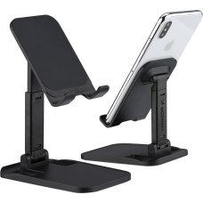 Wozinsky Desk Phone Stand Tablet Stand Foldable Black (WFDPS-B1)