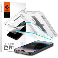 Tempered glass for iPhone 14 Pro Max with Spigen Glas.tR EZ FIT applicator (2 pcs.)