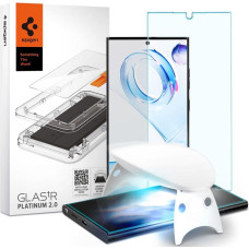 TEMPERED GLASS Spigen GLAS.TR PLATINUM GALAXY S23 ULTRA CLEAR