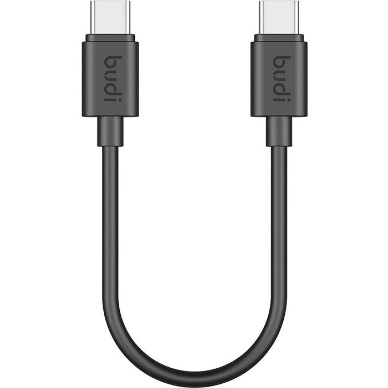 Budi USB cable Budi 65W 25cm (black)