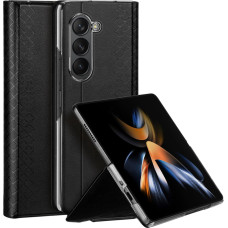 Dux Ducis Bril Leather Flip Wallet Case for Samsung Galaxy Z Fold5 5G - Melns