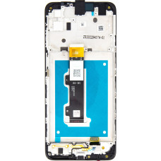 Motorola E32 LCD Display + Touch Unit + Front Cover (Service Pack)