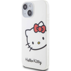 Hello Kitty IML Head Logo Case for  iPhone 15 White