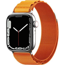 Strap with Alpine steel buckle for Apple Watch 38|40|41 mm - orange