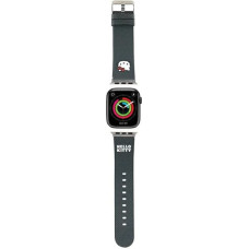 Hello Kitty Pasek HKAWMPGKHK Apple Watch 38|40|41mm czarny|black strap Kitty Head