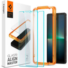 TEMPERED GLASS Spigen ALM GLAS.TR 2-PACK SONY XPERIA 5 V CLEAR