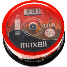 Maxell CD-R Music 700MB XL II cake 25   (628529.40)