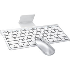 Mouse and keyboard combo for IPad|IPhone Omoton KB088 (silver)