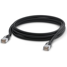 Ubiquiti UACC-Cable-Patch-Outdoor-3m-BK | LAN Patchcord | Āra, Cat.5e STP, 3 m, melns