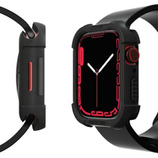 Araree etui Flexield Apple Watch 45mm czarny|black AR20-01463A