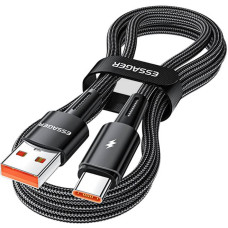 Essager USB-A to USB-C 120W Cable Essager 2m (black)