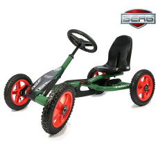 Buddy Fendt pedāļa gokarts 3-8 gadi līdz 50 kg Piepūšamie riteņi