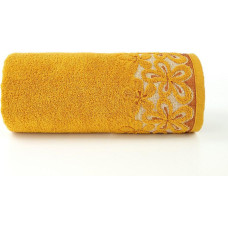 Bella dvielis 50x90 dzeltenā kurkuma 450 g/m2 frotē