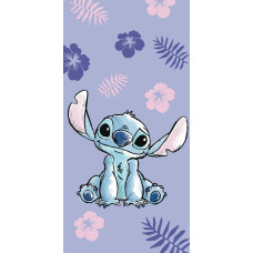 Pludmales dvielis 70x140 Elephant Lilo and Stitch 2183 kokvilna JF 02