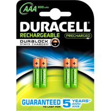 Duracell Stay Charged AAA / HR03 / DX2400 1.2V 850mAh Recharged Turbo NiMH akumulatori 4 g