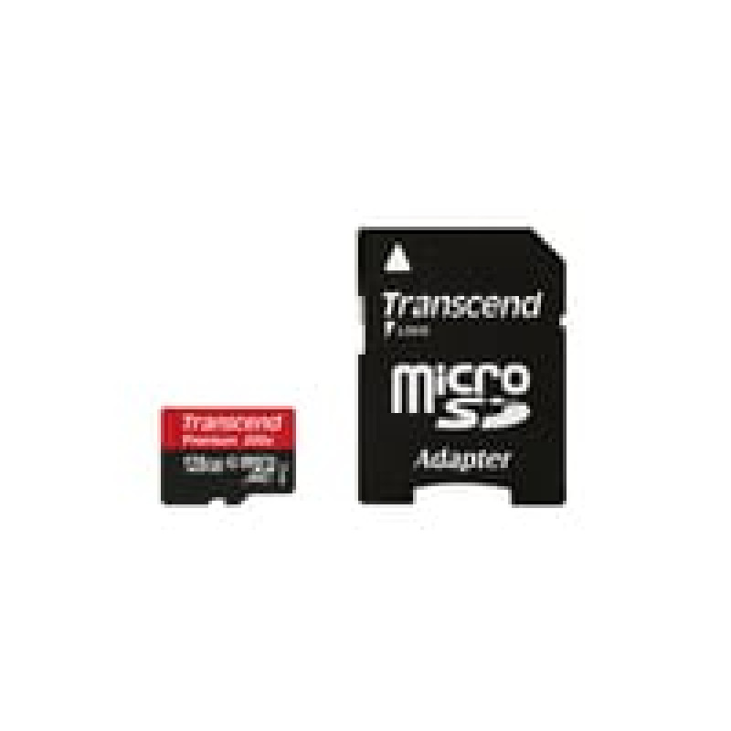 Transcend microSDXC 128GB Class 10  UHS1 + Adapter