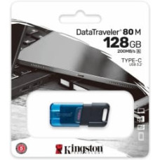 Zibatmiņa Kingston DataTraveler 80 M USB-C 128GB