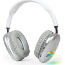Austiņas Gembird BT Stereo Headset with LED Light Effect White