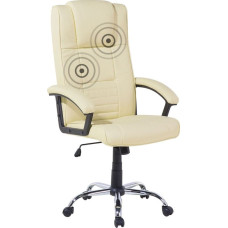 Beliani Krzesło biurowe Beliani Comfort II Beżowe