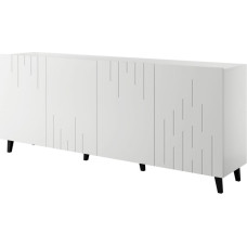 Cama Meble BARI chest of drawers 200x42x82 white matt