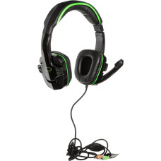 Esperanza EGH310G Headphones with microphone Headband Black, Green