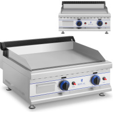 Royal Catering Dubults gluds gāzes grils LPG / propāna-butāna gāzei 2 x 3000 W 30 mbar