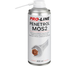 Pro-Line Spēcīgi iekļūstošs rūsas noņemšanas līdzeklis PENETROL MoS2 aerosols 400ml