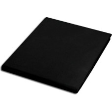 Satīna palags 160x220 melns 04000966
