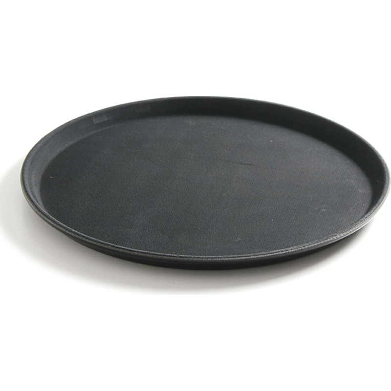 Hendi Viesmīļa paplāte, neslīdoša, apaļa diam. 41cm - melns