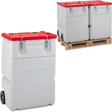 Gsg24 MOBIL BOX 170L bīstamo atkritumu konteiners - sarkans