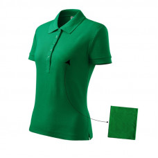 Malfini Cotton polo shirt W MLI-21316 grass green