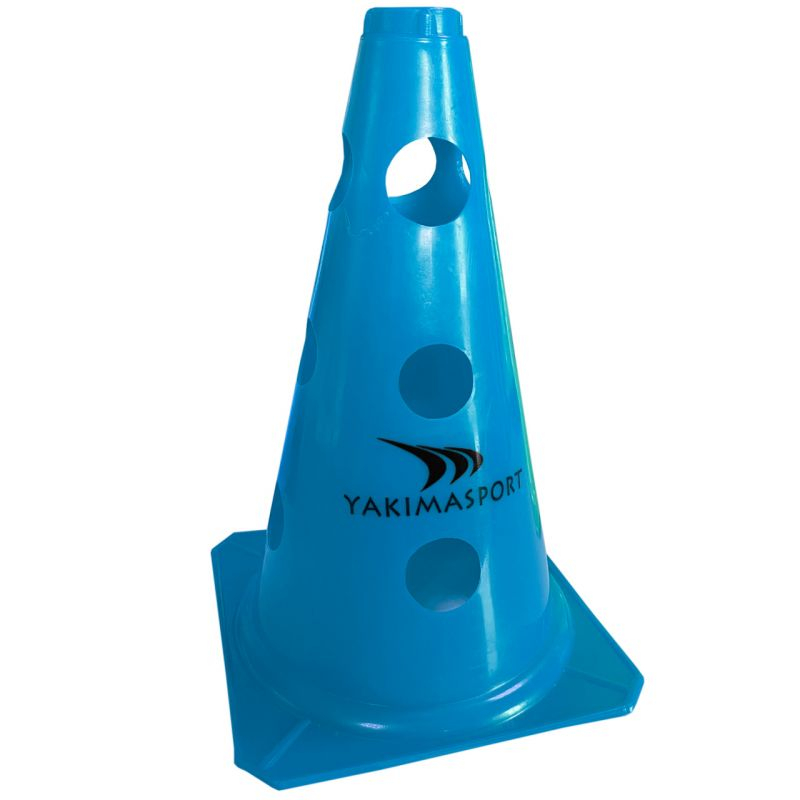 Yakimasport Yakima Sport cone with holes 23 cm blue 100605