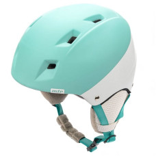 Meteor Kiona ski helmet light blue / white 24857