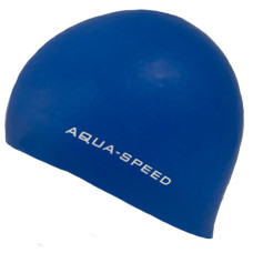 Aqua-Speed Swimming cap silicone 3D Cap 01 blue