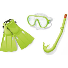Intex Bērnu niršanas komplekta maska + snorkelis + spuras 55655
