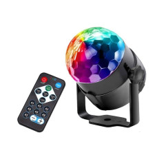 Roger Projektors / Disko bumba / RGB / LED ar Tālvadības pulti