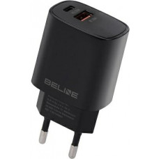 Beline Ładowarka sieciowa 30W GaN USB-C + USB-A, czarna