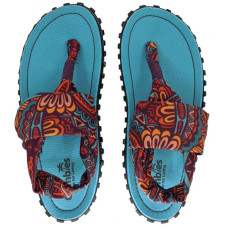 Gumbies Slingback Flip Flops W G-SB-WN-TRVN