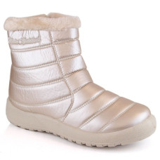 News Waterproof patent snow boots W EVE181E beige