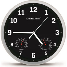 Esperanza EHC016K Mechanical wall clock Round Black