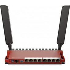 Mikrotik L009UiGS-2HaxD-IN wireless router Gigabit Ethernet Single-band (2.4 GHz) Red